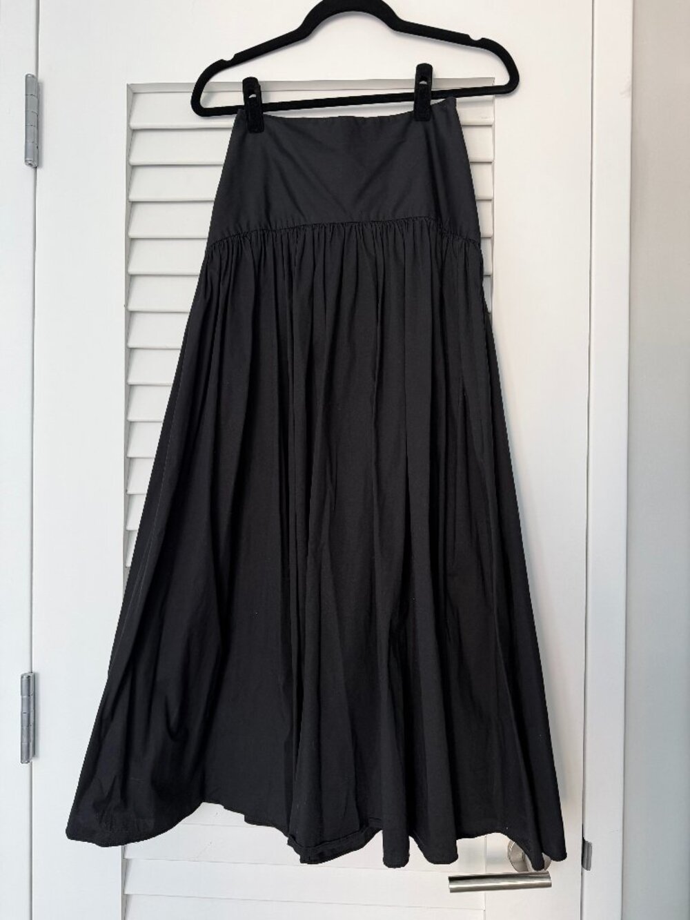 Staud Procida Skirt, Black, Size 2